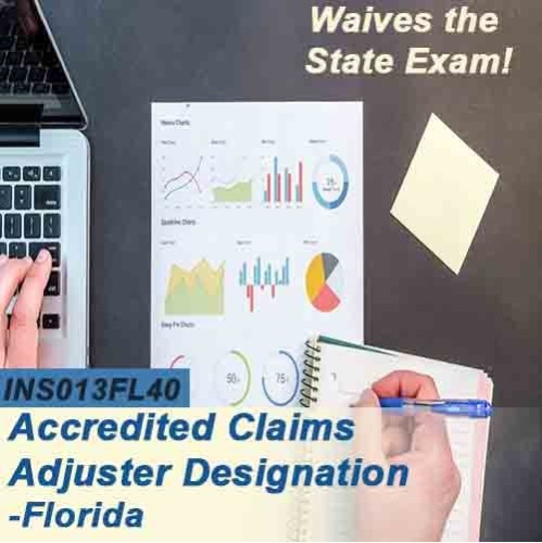 40 hr 6-20 -All Lines Accredited Claims Adjuster Designation Online Course -{brand} Insurance, Florida, Property & Casualty, Insurance Designation, Property & Casualty, Property and Casualty, Designation Courses, Insurance, All Courses,40 hr 6-20 -All Lines Accredited Claims Adjuster Designation Online Course