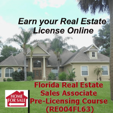 Florida: Real Estate Sales Associate Pre-Licensing Course (RE004FL63) - 6 months access