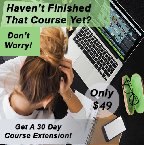 Course Extension (30 day) -{brand}  ,Course Extension (30 day)
